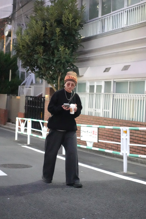 ベーシックルーズニット